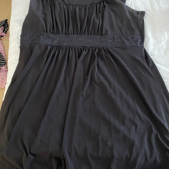 Enfocus Studio Dresses & Skirts - Women’s Plus Size Elegant Black Sleeveless Dress